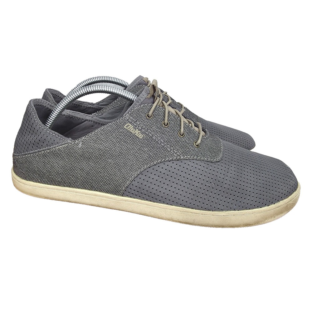OluKai Nohea Moku Sneakers Men 11 M Gray Slip On Comfort Casual‎ Shoes Low Top